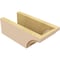 Ekena Millwork 6in. W x 4in. H x 12in. L Rivera Woodgrain TimberThane Rafter Tail, Primed Tan RFTUR06X04X12RIVRCPR - alternate 2